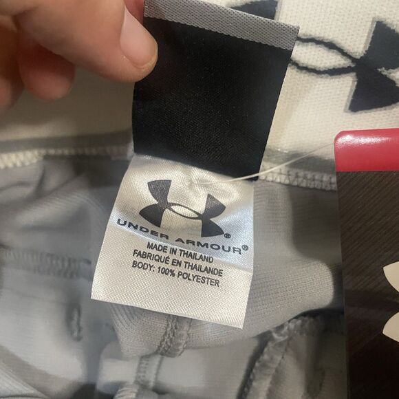 Under Armour Baseball Pants Men's Size Large Gray Heat Gear Tapered Leg NEW TAGS - Picture 5 of 11